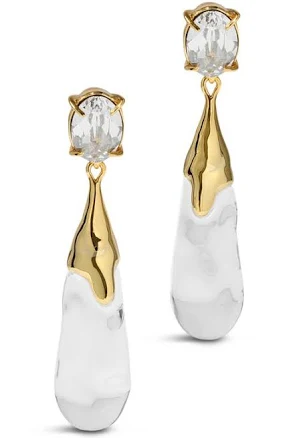 Alexis Bittar Women's Bonbon Crystal Teardrop Earrings