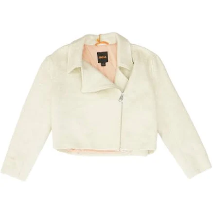 Beige Solid Jacket