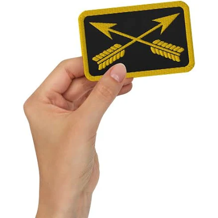 Army Special Forces Crossed Arrows Embroidered Patches