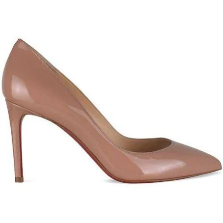 Christian Louboutin Women's 85 Pigalle Pumps - Brown - 6