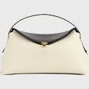 TOTEME Leather T-Lock Top Handle Bag