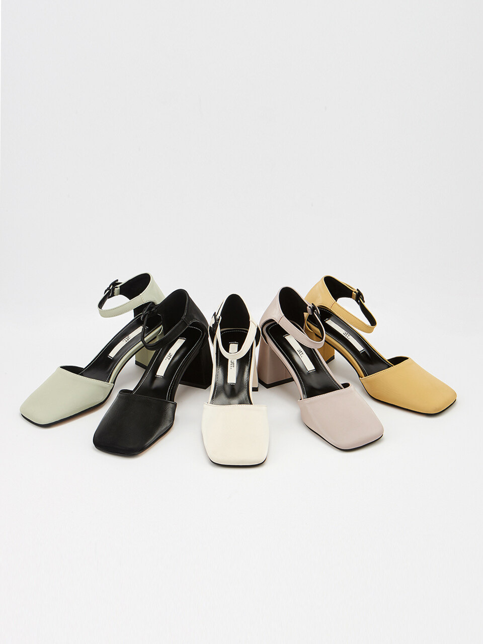 Square Ankle Heel 5 colors