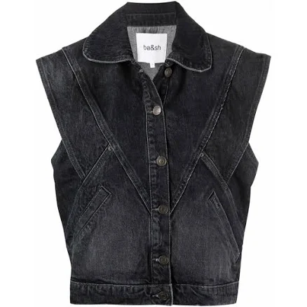 Ba&sh panelled denim Women waistcoat