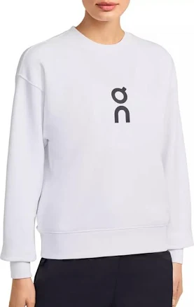 On On Women's Club Crewneck Sweatshirt - White - M