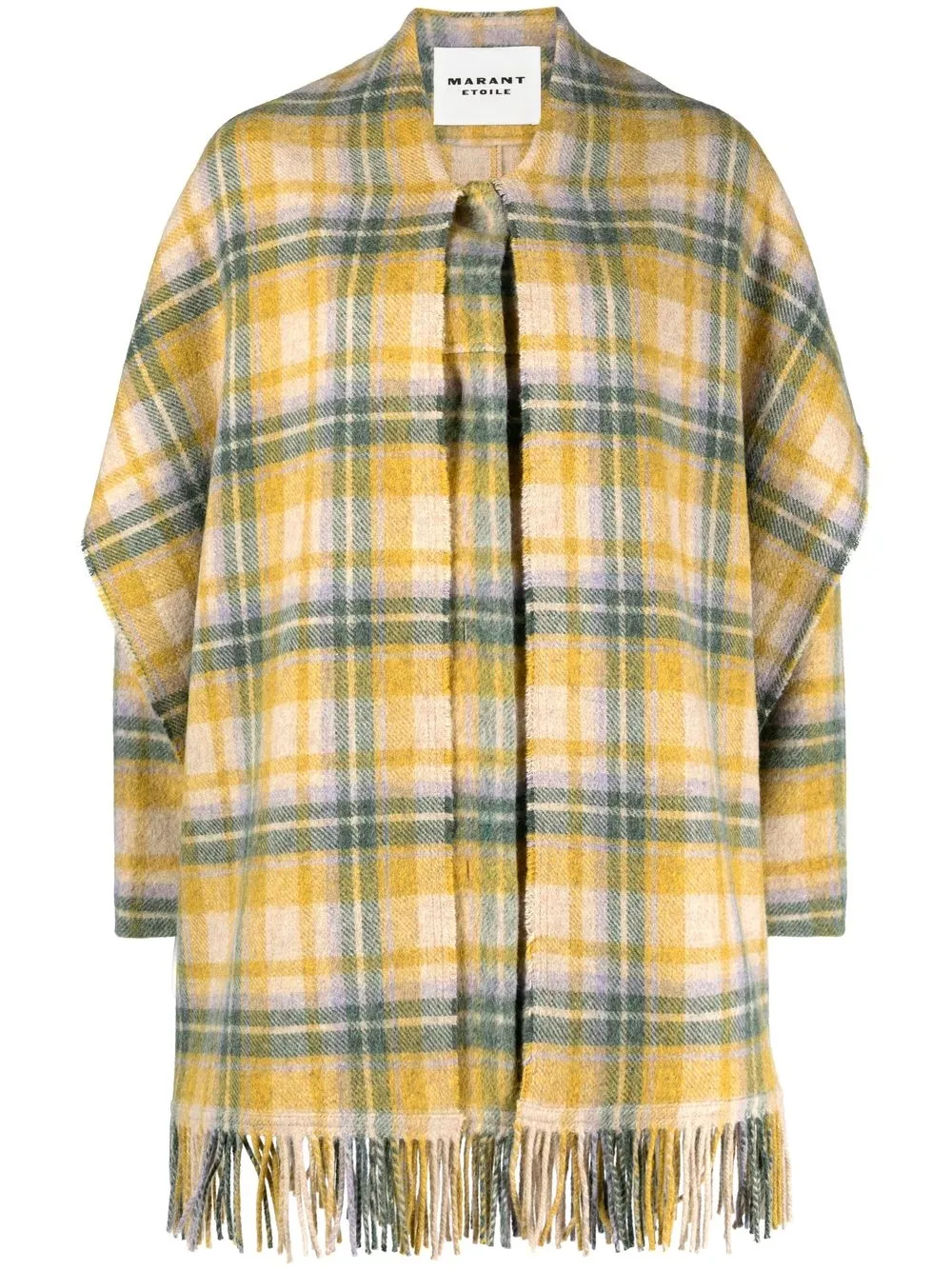 Yellow Harveli Plaid Jacket