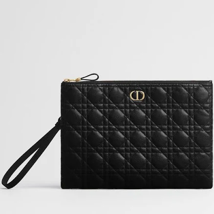 DIOR Large Caro Daily Pouch Calfskin Women