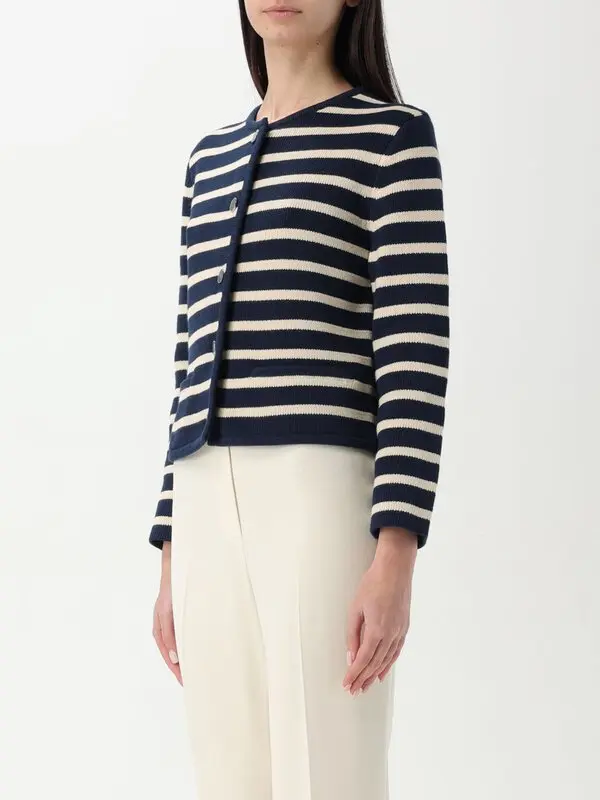 Striped Polo Sweater