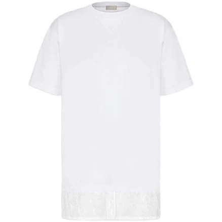 DIOR Men's Oversized Cotton Jersey T-shirt