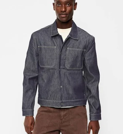 Jean Utility Jacket Deep Rinse | Old Navy