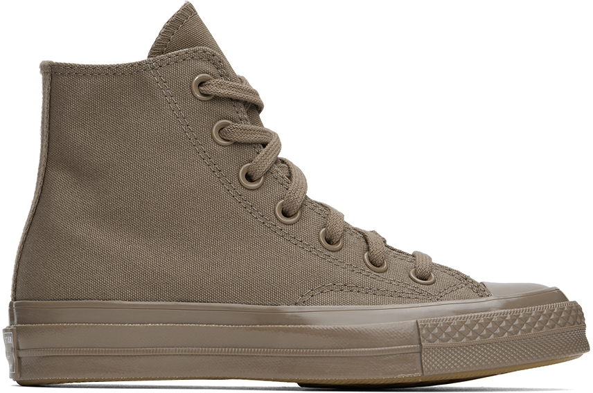 Black Chuck 70 De Luxe Heel High Top Sneakers