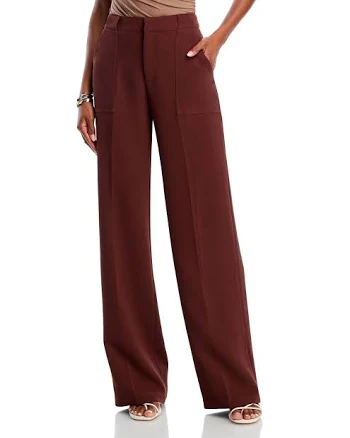 AQUA Women's Wide Leg Pants