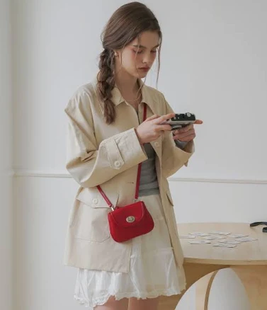 OVHEE Mignon Mini Cross Bag_Red