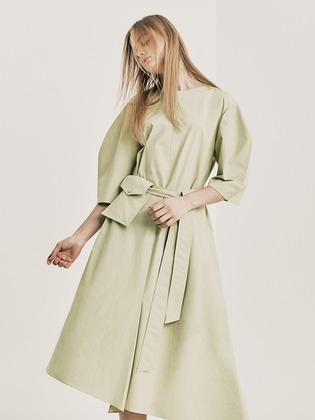 Belted Mini Bag Dress