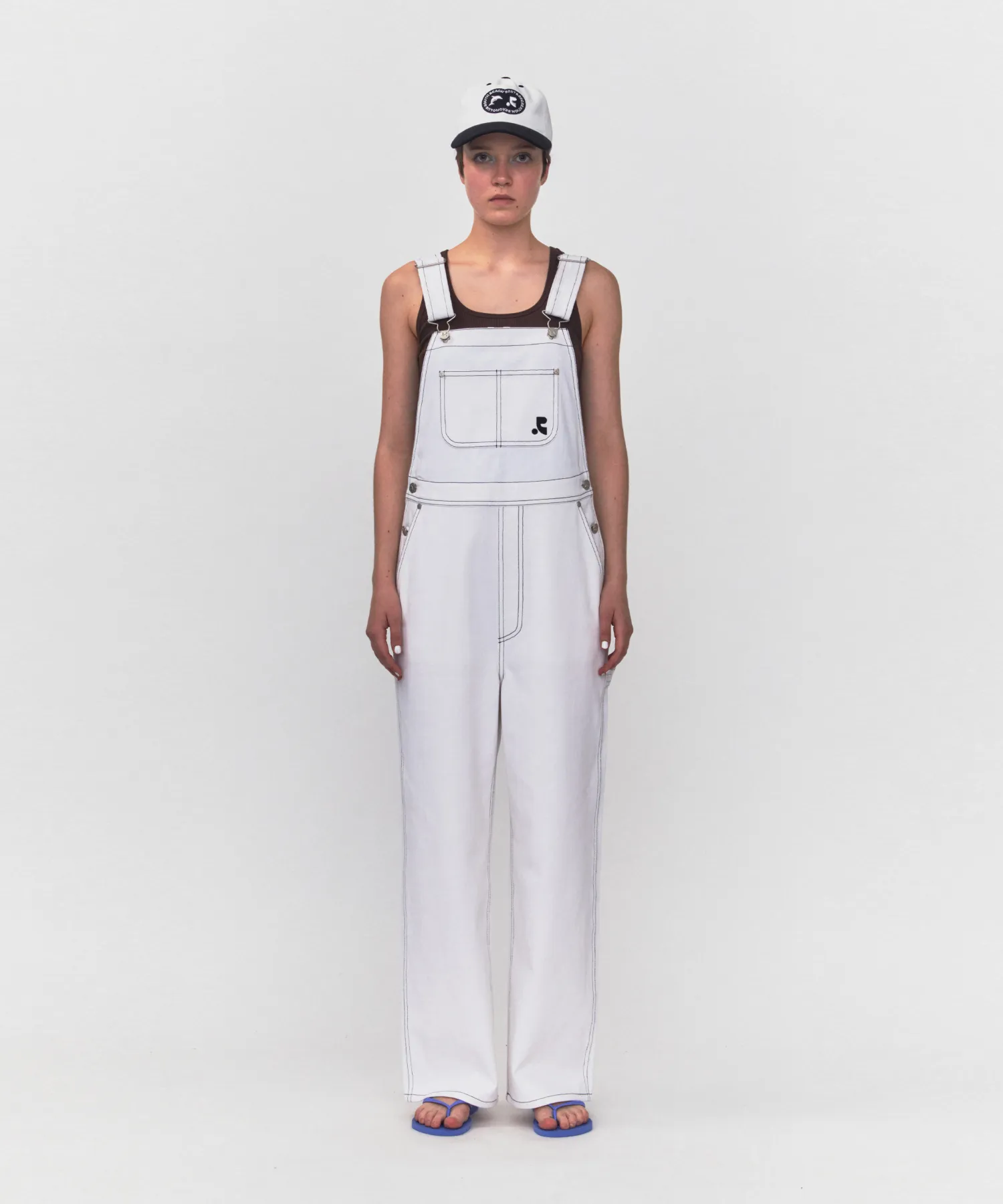 RR Cotton Overalls_white