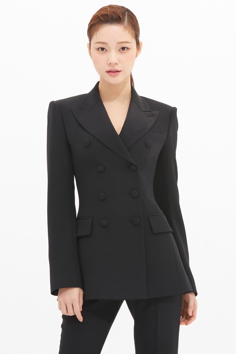 Silk Double Tailored Jacket