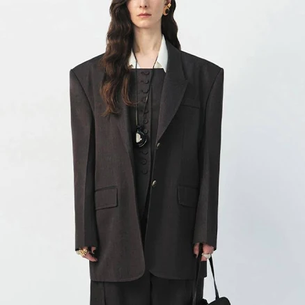 GABRIEL Lee Oversized Skinny Peaked BLAZER