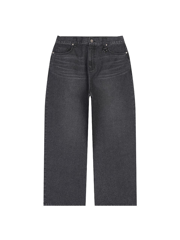 Wide Fit Denim Pants
