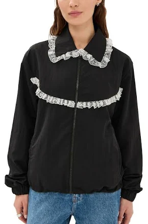 Tanner Fletcher Women's Archie Lace Trim Track Jacket