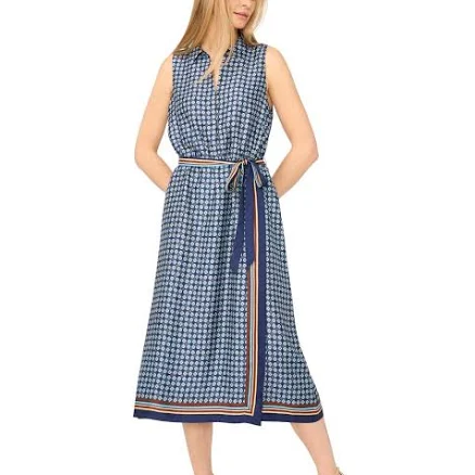 halogen Women's Wrap Skirt Shirtdress