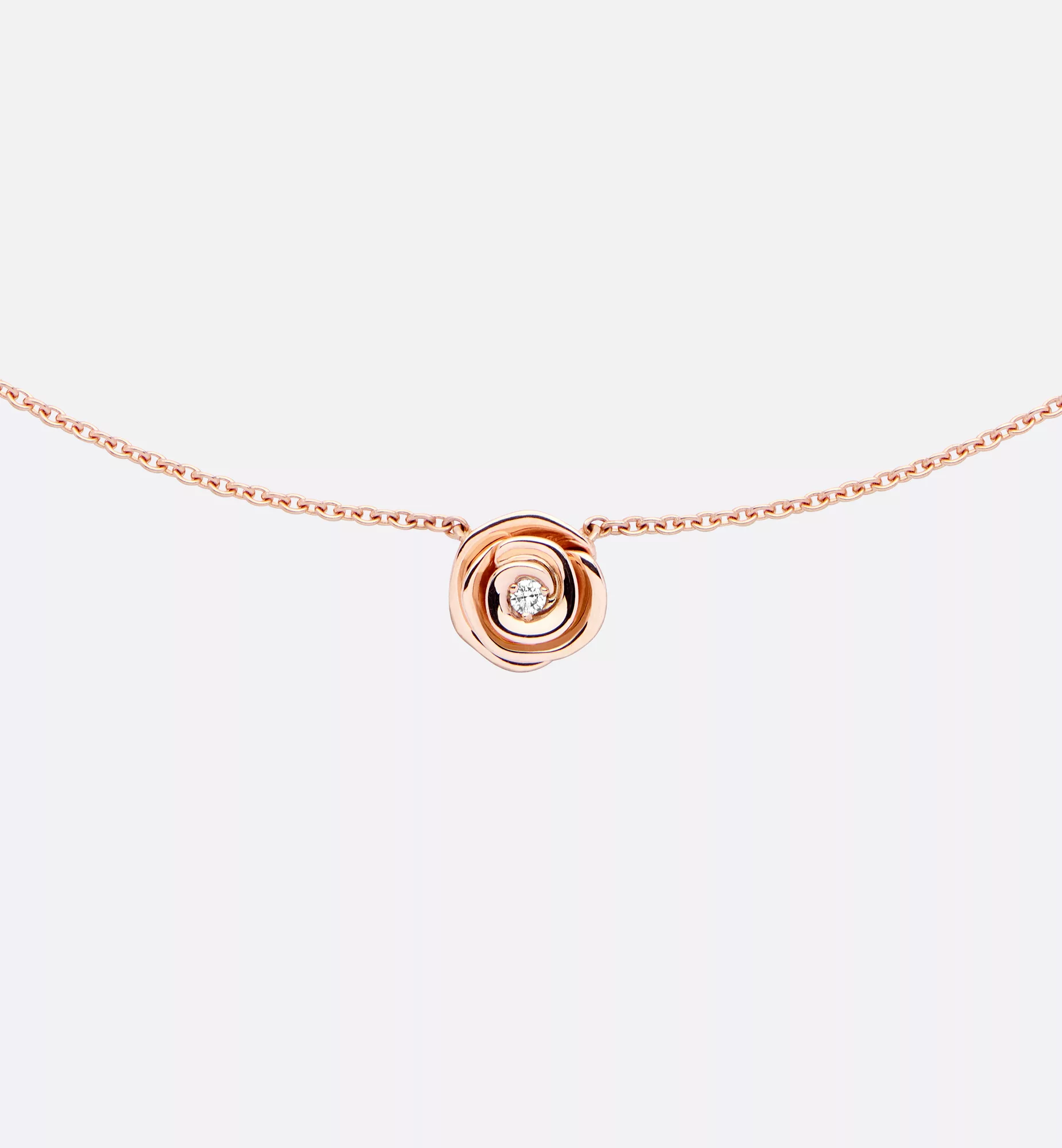 Small Rose Dior Couture Necklace