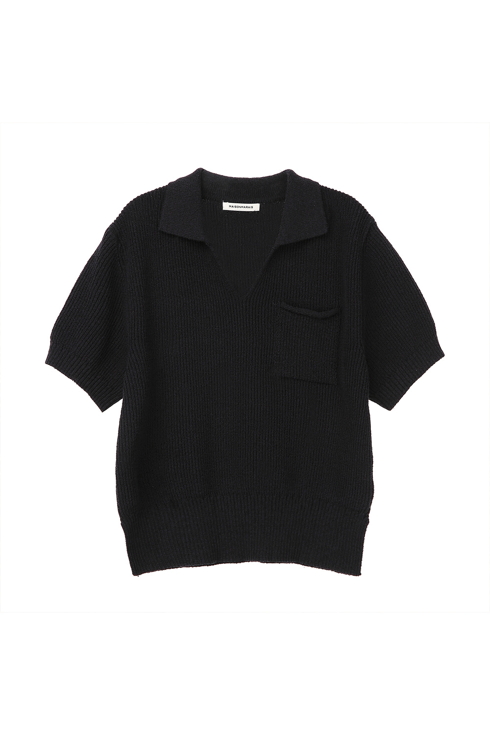 Garcons Knit Top, Dark Navy