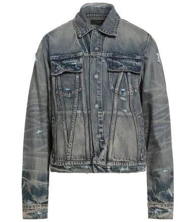 Amiri Men's Distressed Denim Jacket