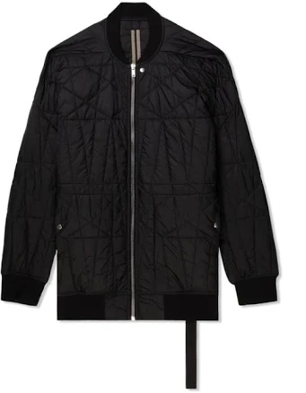 Rick Owens Men's Drkshdw Black Jumbo Flight Jacket .