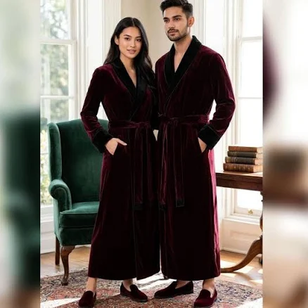 Velvet Full-Length Robe