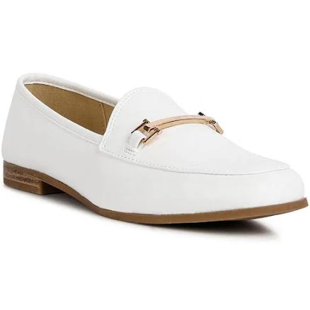London Rag Women's Zaara Faux Suede Loafers