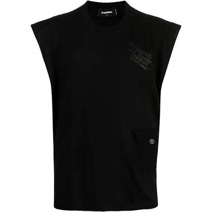 Dsquared2 Men's Logo-Print Knit Vest