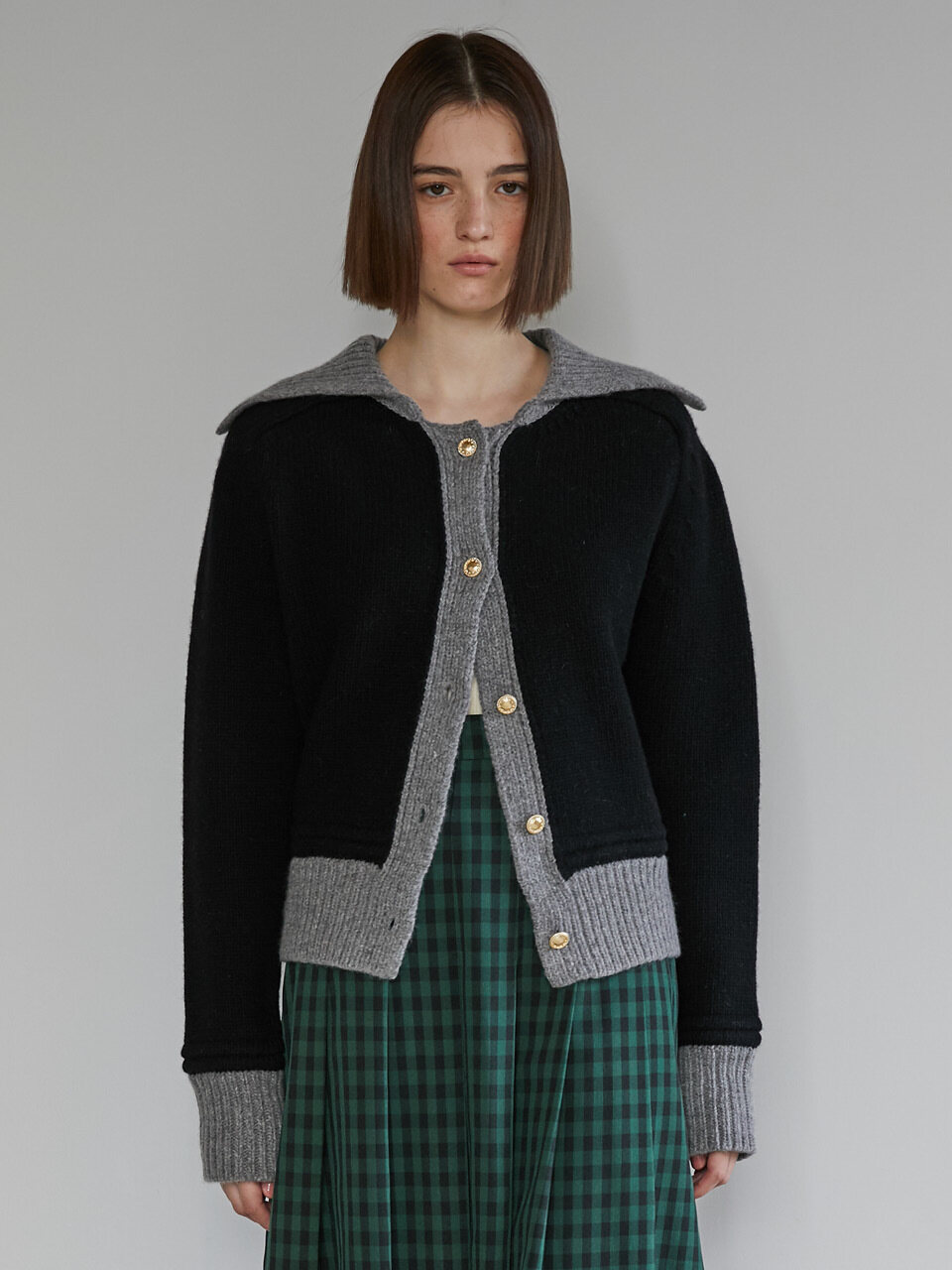 Cozy Collar Cardigan_3 Colors