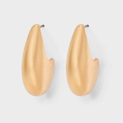A New Day Puff Wide Earrings
