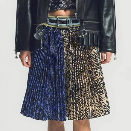 CHOPOVA LOWENA TIGER CARABINER SKIRT