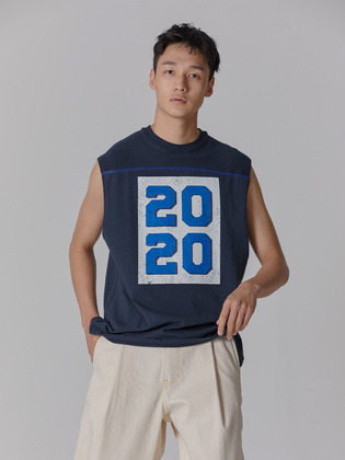 Made In Seoul 2020 Sleeveless Navy