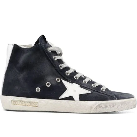 Golden Goose Men's Francy High-Top Suede Sneakers