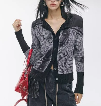 Twisted Knit Cardigan