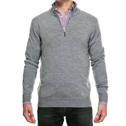 Cashmere Half Zip