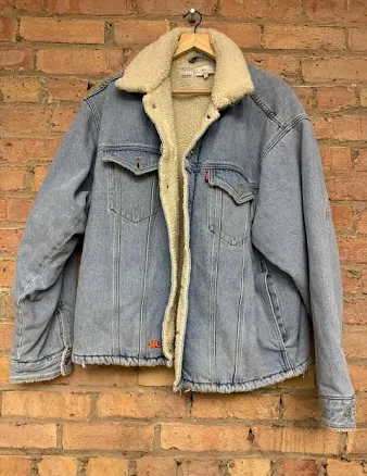 ERL x Levis Sherpa Denim Jacket1