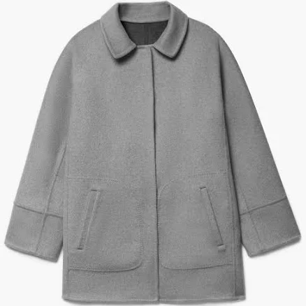Reversible Cashmere Half Coat