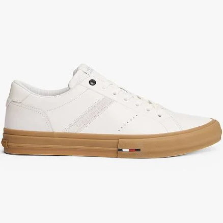 Tommy Hilfiger Men's Leather Low-Top Sneaker