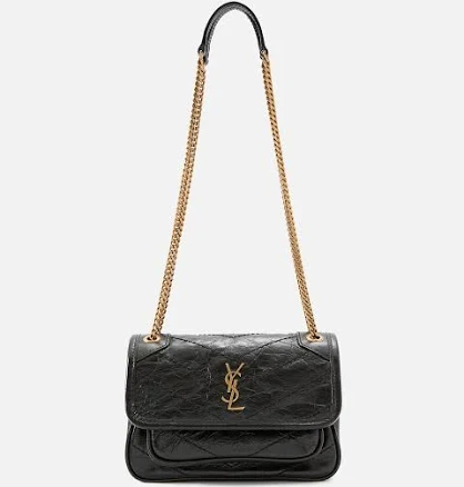 Saint Laurent Women's Niki Mini Vintage Leather Crossbody Bag