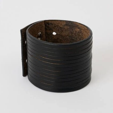 Our Legacy Slash Chromexcel Leather Bracelet