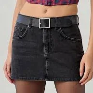 BDG Onna Denim Micro Mini Skirt