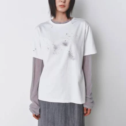INSILENCE Women's Grunge Spray T-Shirt
