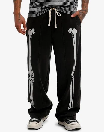 Skeleton Leg Bones Lounge Pants