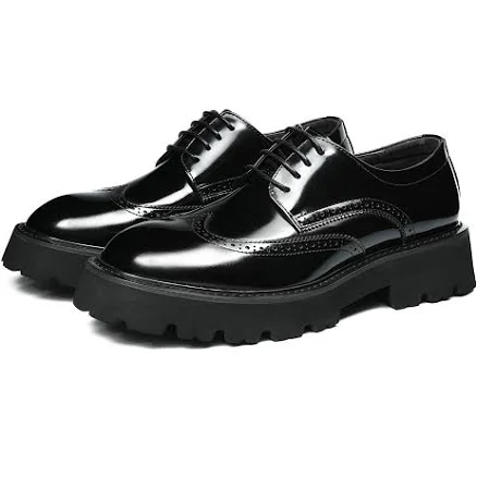 Luminous Brogue Men's Derby Shoes