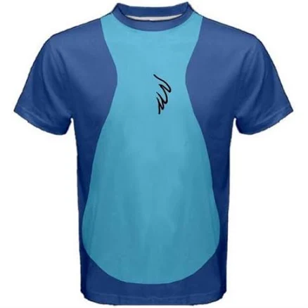 Stitch Inspired Men's Short Sleeve Shirt