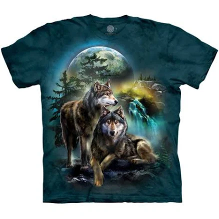The Mountain WOLF LOOKOUT T-Shirt