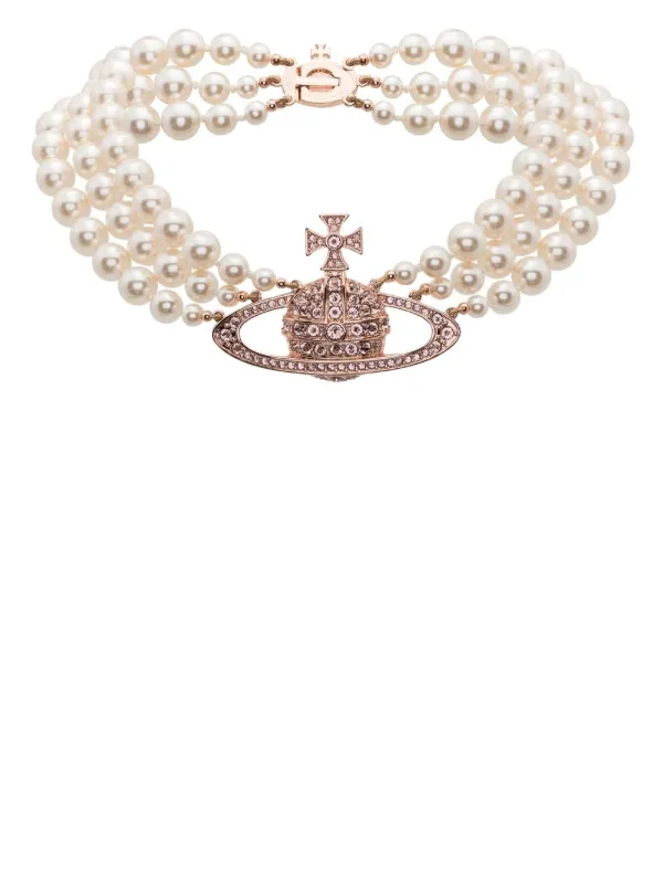 Orb Pearl-detail Necklace