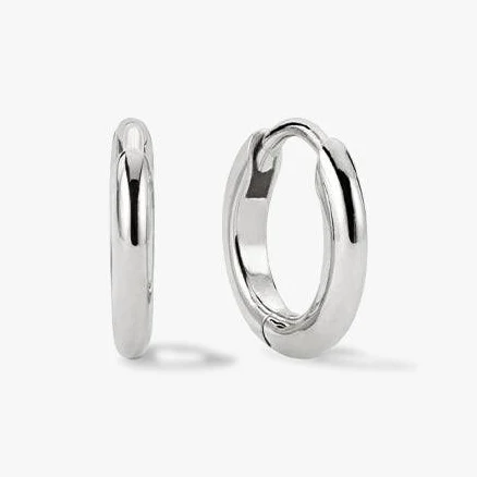 OOTDY Mini Round Huggie Hoop Earrings